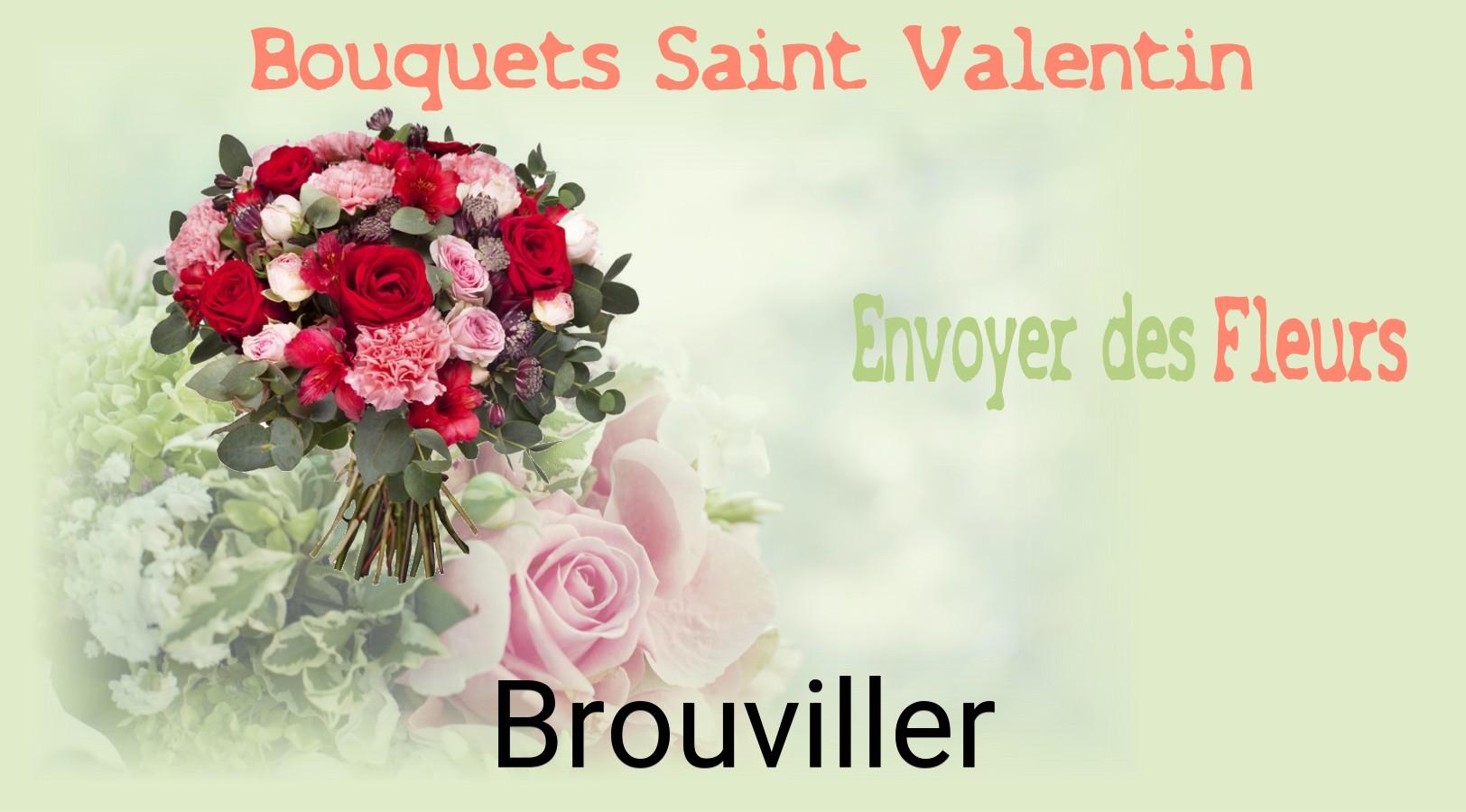 Roses de Saint-Valentin livrées à Brouviller